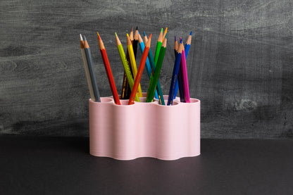 Minimalist Scandinavian Eco-Friendly Pencil Holder with small damages
