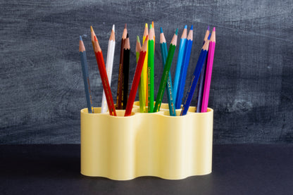 Minimalist Scandinavian Eco-Friendly Pencil Holder with small damages