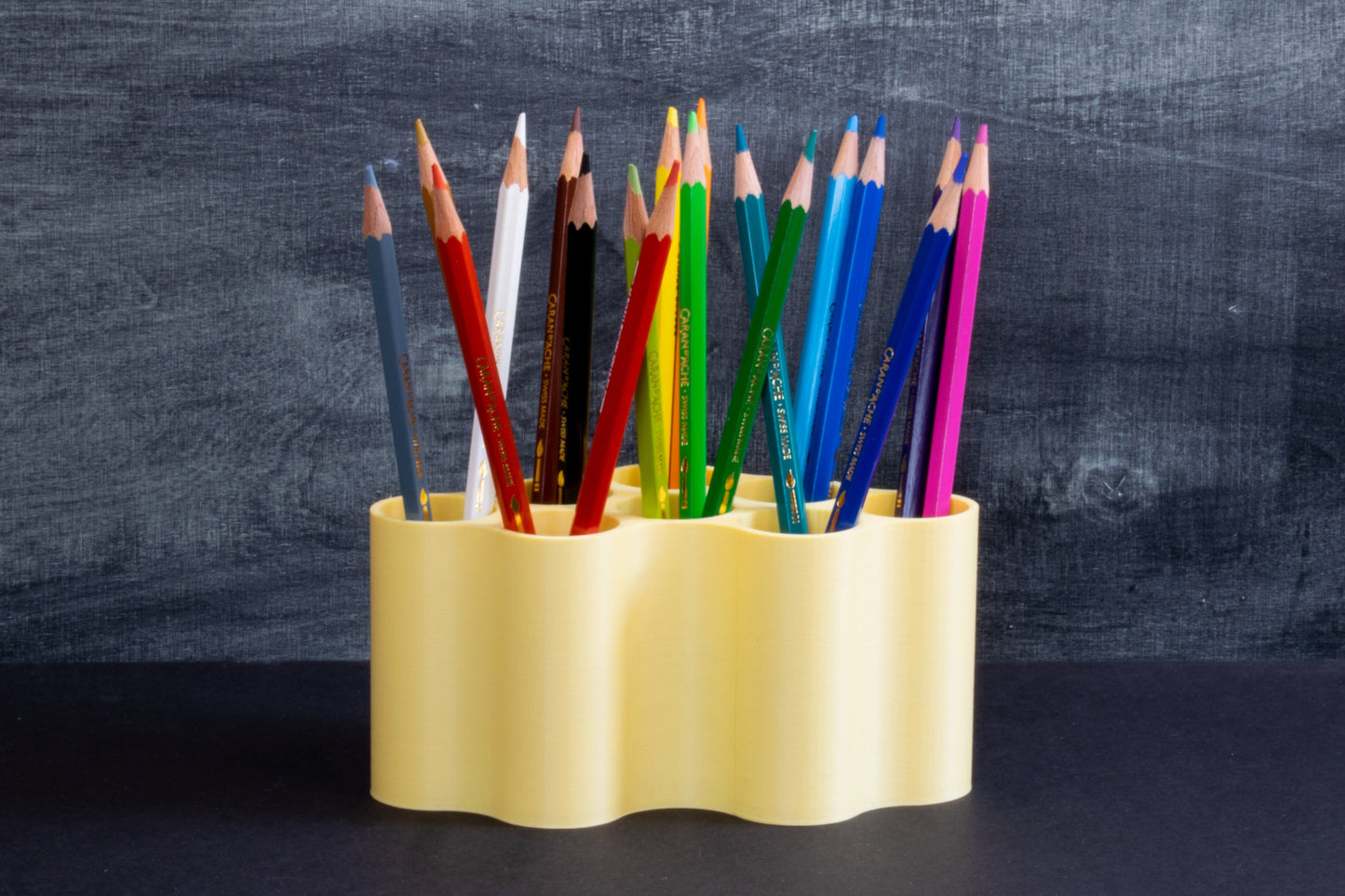 Minimalist Scandinavian Eco-Friendly Pencil Holder with small damages