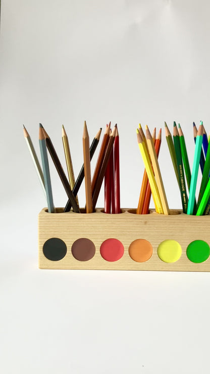 Montessori pencil holder